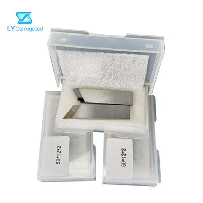 2mm V الشق آلة شفرة 60 * 16 * 2mm التعبئة والتغليف صندوق جامد كرتون كربيد التنجستن