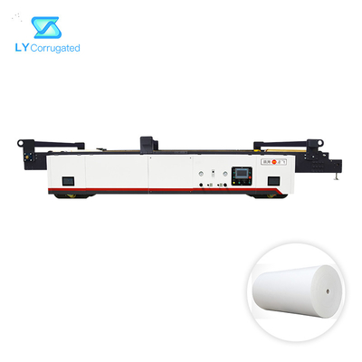 350m / Min Automatic Roll Splicer ، 3 Ply Automatic Corrugated Box Plant