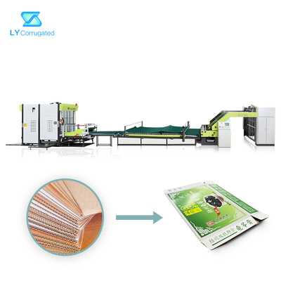 آلة تغليف علب الكرتون عالية السرعة 1700mm 15000W