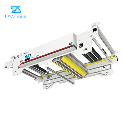 Eco250 Automatic Roll Splicer ، آلة تصنيع علب الورق الأوتوماتيكية 50GSM