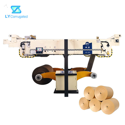 300m / Min Corrugator Splicer التحكم في التوتر منخفض Grammage ورقة الربط آلة