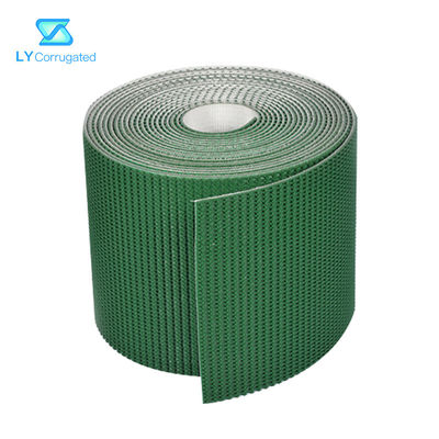 4.5 مم أجزاء آلة التموج ، 2 Ply Green Pvc الحزام الناقل